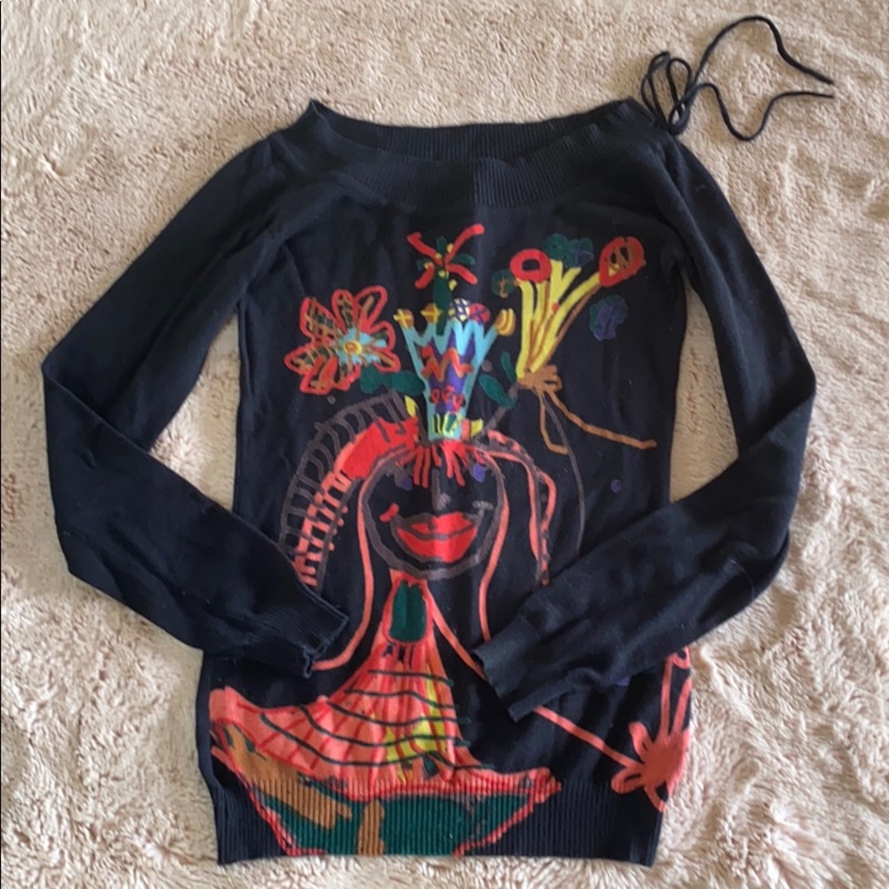 Desigual long sleeve sweater